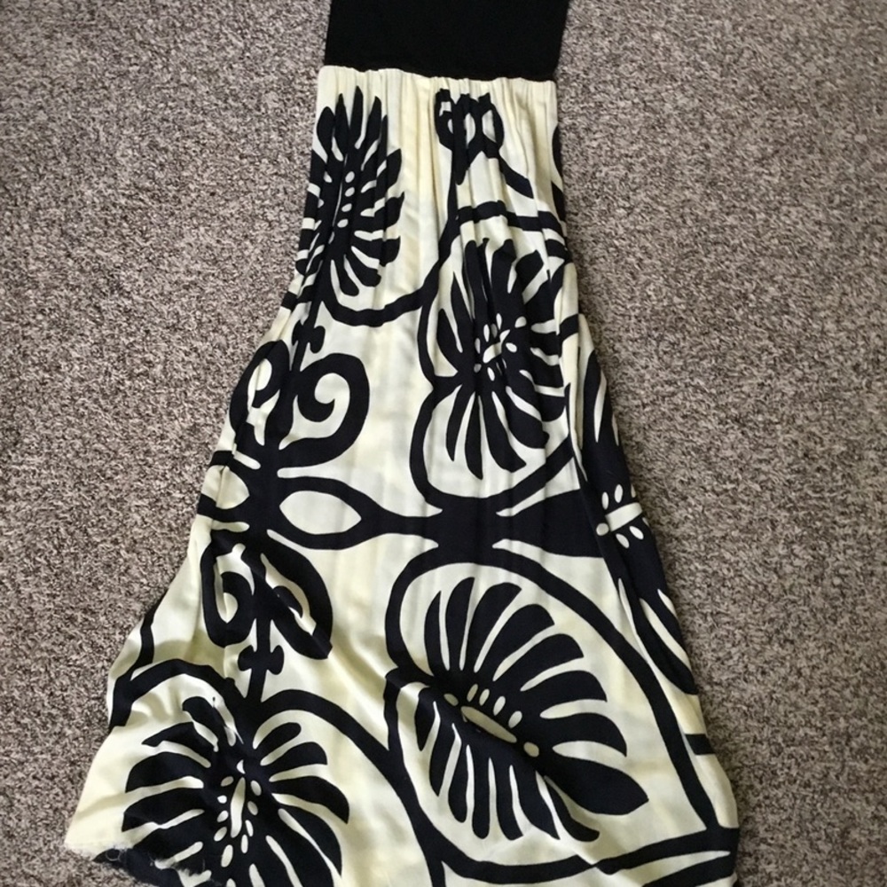 Hawaiian print dress